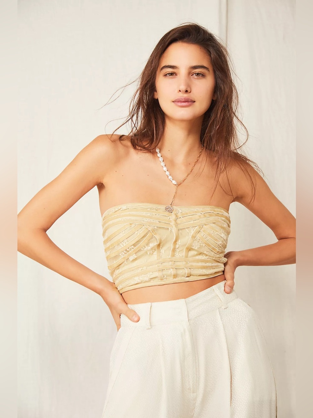 Free People Strutter Corset Top